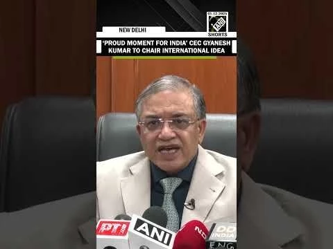 ‘Proud moment for India’: CEC Gyanesh Kumar to chair International IDEA