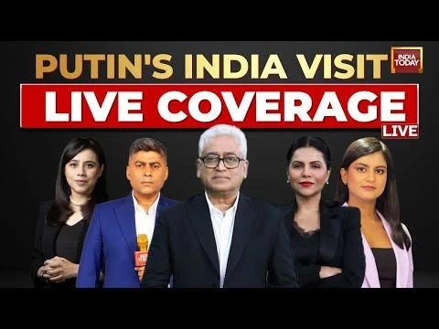 Russian President Vladimir Putin#39;s India Visit | Modi-Putin LIVE | India Today LIVE | Putin LIVE