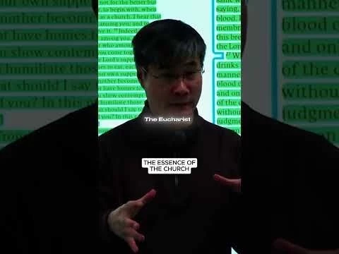 Prof Jiang explains the essence of the church