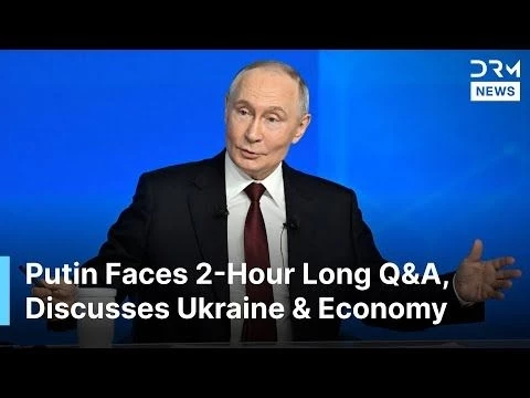 Putin Addresses Ukraine Conflict, Economy, and Public Concerns in Annual Press Conference | AC1B