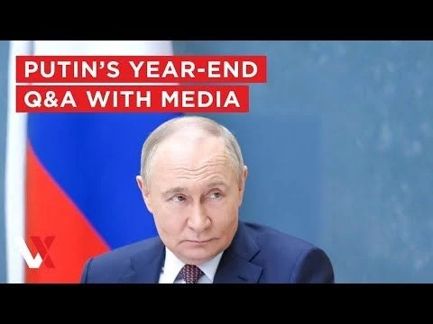 LIVE | Russian President Vladimir Putin Hosts Year-End Annual Press Conference | VERTEX