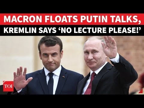 Macron Extends Olive Branch To Putin, Kremlin Fires Back With Conditions | ‘NO LECTURE, PLEASE!’