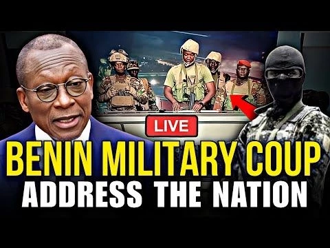 LIVE: BENIN MILITARY COUP IN PROGRESS – Soldiers Addressing the Nation After Seizing Power!