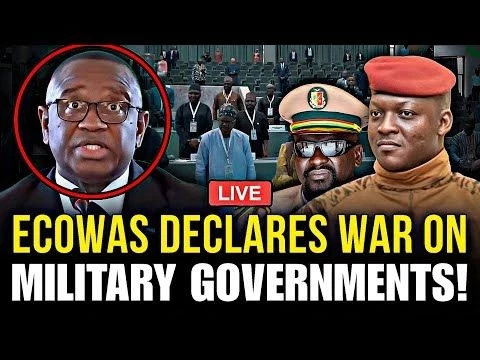 ECOWAS JUST DECLARED WAR ON MILITARY RULE - Juntas in Panic Mode After This Brutal Speech!