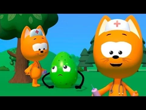 Кот и волшебные яйца! Meow Kitty बादल से गिरे फल | Cartoons anak-anak • बच्चों के लिए