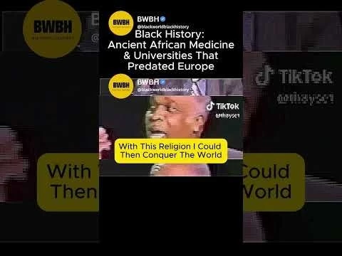 Black History: Ancient African Medicine  Universities That Predated Europe#39;#39; #blackhistory #shorts