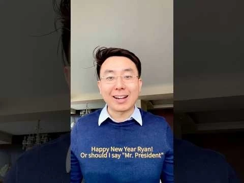 New Year’s Message to Ryan! @trumpbyryanofficial #trump #impressions #vancouver #2026