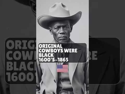 Original Cowboys Were Black - Buckle Up Grandma #blackhistory #blackcowboys #facts #cowboyhistory