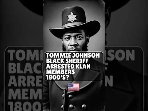 Tommie Johnson: How the Klan Erased a Black Lawman #blackhistory #history #blackcowboys #facts