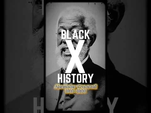 Alexander Crummell Talks A Father of Black Nationalist Thought  #blackhistoryx #history #facts