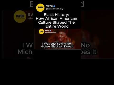 Black History: How African American Culture Shaped The Entire World#39;#39;  #blackhistory #america