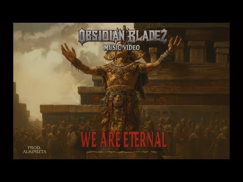 We are Eternals (Music Video) - Obsidian Bladez Prod. Alkimizta (2025) #metal  #heavymetal  #aztecs