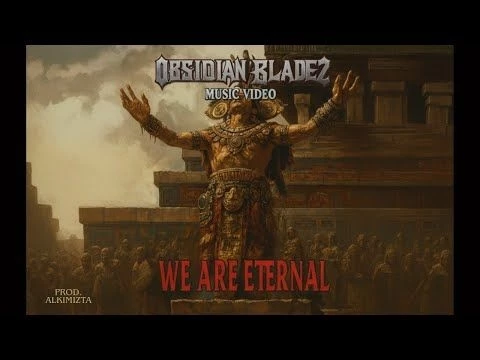 We are Eternals (Music Video) - Obsidian Bladez Prod. Alkimizta (2025) #metal  #heavymetal  #aztecs