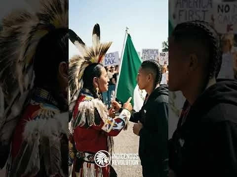 Is no one illegal on Stolen Lands?  Let#39;s see what Native American say    #indigenouspeople