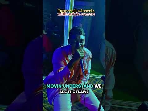 Empress girl rehearsal ongoing against MILLIONSTYLE CONCERT#trending #goviral #qwekuafrika#youtube