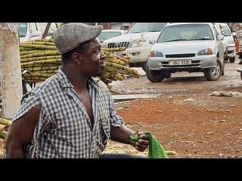 Napi cooking in the middle of the road