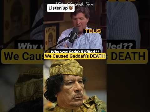 Reasons Why They Want Gaddafi Dead #history #africanhistory #historyshorts #shorts #viral