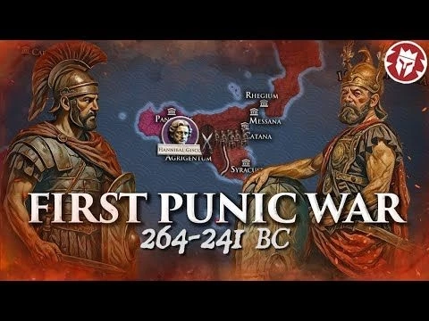 The Full History of the First Punic War - Rome vs Carthage