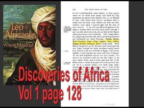 15 Kingdoms of Negroland: Leo Africanus Discoveries of Africa Vol 1 Pg. 128