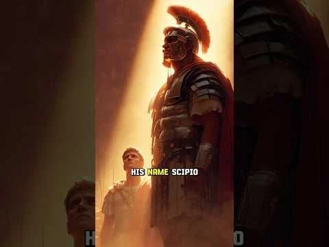 Scipio Africanus: The Unbeatable Genius of Rome.#history #shorts #rome