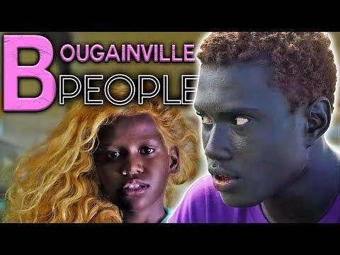 Why the BOUGAINVILLE People are Extremely Dark and Blonde. (They#39;re NOT African)