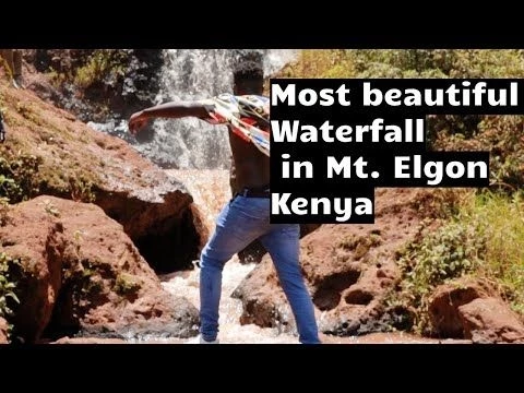 Beautiful Waterfall of River Kibisi In Mt.Elgon Kenya|How Electric Power is Generated from the falls