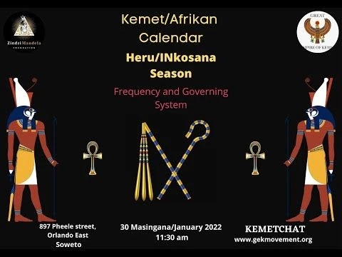 Mkhulu Nsingiza - African Calendar -Frequency And Governing System