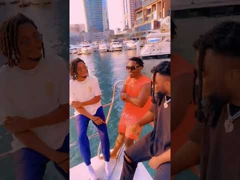 Kweku Smoke  Lord Paper in Marina Dubai #dubaievents #ghanamusic #afrobeats @DubaiMarina