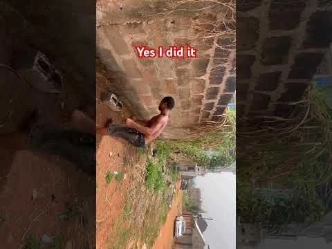 I broke a block with my head. @jackmanuelfitness1460  #shorts