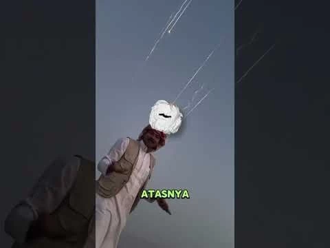 Reaksi Happy Palestina Melihat Rudal Iran