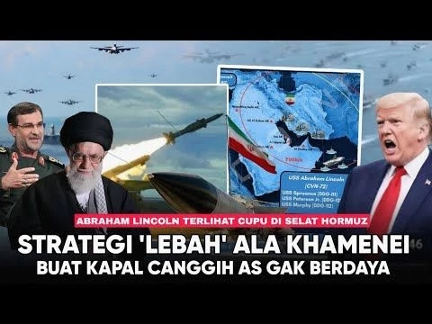 IRAN Gak Selemah Venezuela !! Khamenei siapkan Strategi Lebah di Hormuz” Lincoln jd Sasaran EMPUK
