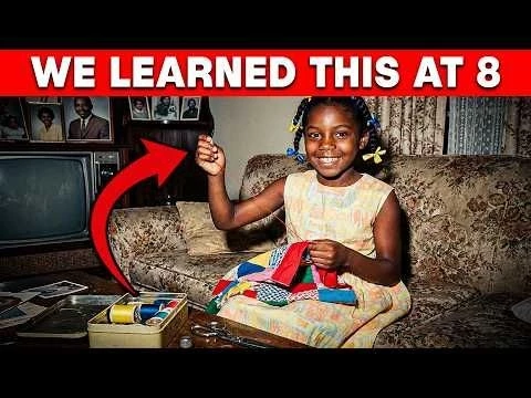 25 Skills Every Black Girl Had in the 1960s Kids Today Can#39;t Do!