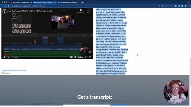 Transcribe Any YouTube Video To Text FREE and FAST