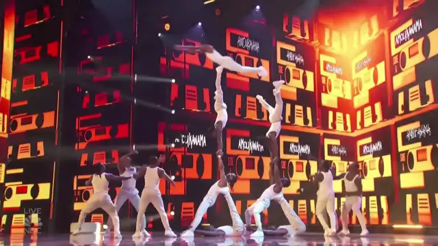 Bodies FLYING All Over The Stage!! Amoukanama Intro AGT LIVE
