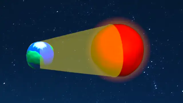 Почему происходит смена дня и ночи �