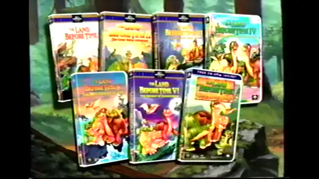 Tecknat Barn Svenska:Landet För Längesedan Filmer (1988-1998) VHSRIPPEN (Engelska) Trailer (HD)