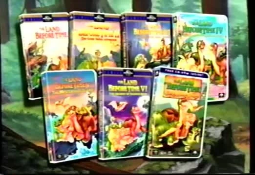 Tecknat Barn Svenska:Landet För Längesedan Filmer (1988-1998) VHSRIPPEN (Engelska) Trailer (HD)